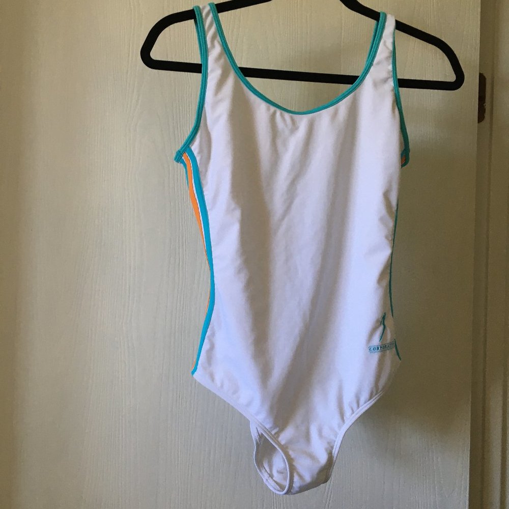 Corporatto white women's swimsuit. Size 2.